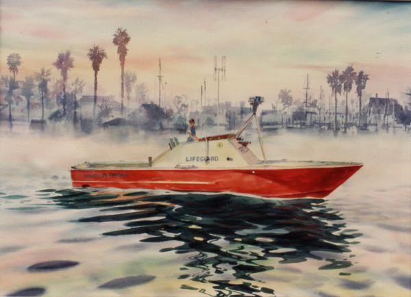 Untitled: Lifeguard Boat