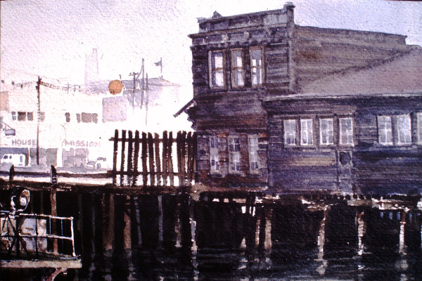 Untitled: Fisherman's Wharf Buildings by David Solomon