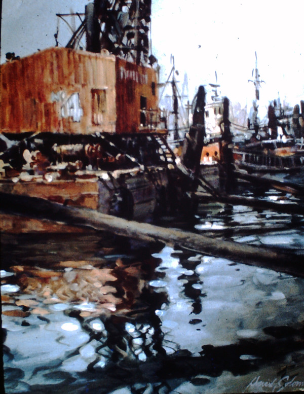Untitled: Shipyard Crane 4