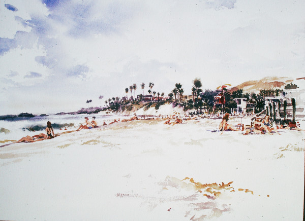 Untitled: Sunbathers at Main Beach