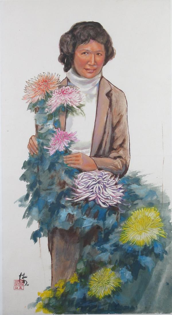 Portrait of Pauline Lam by Kwan Y. Jung