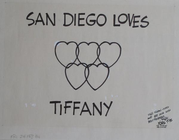 San Diego Loves Tiffany by Ralph Yoes