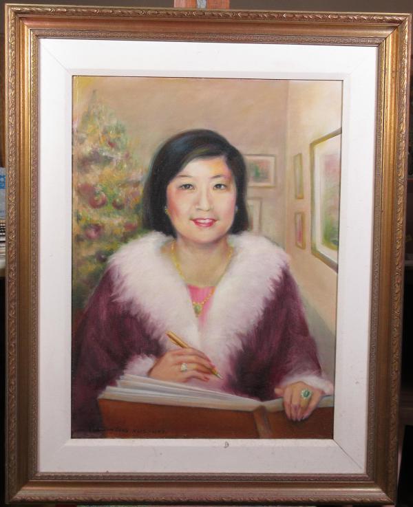 Portrait of a Beautiful Gallery Owner by Yee Wah Jung
