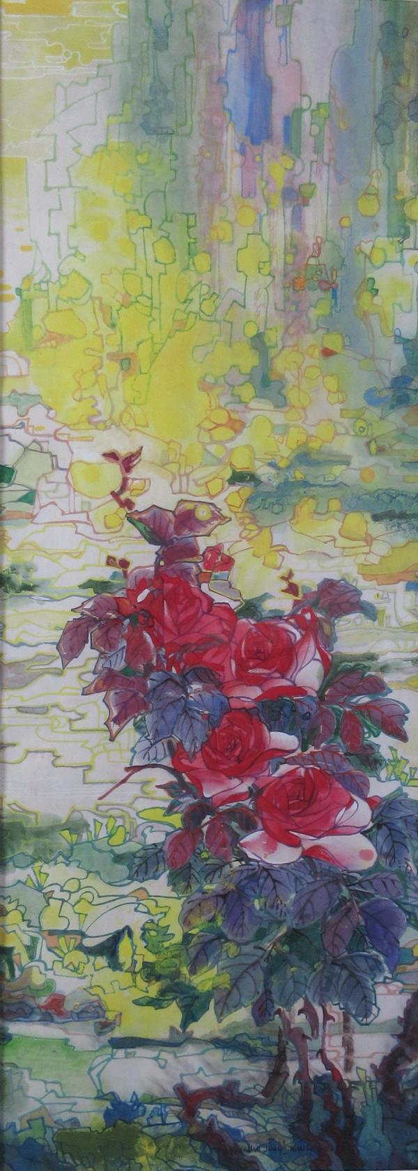 Morning Roses by Yee Wah Jung