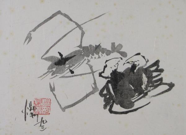 Shrimp and crab by Kwan Y. Jung