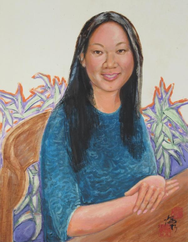 Portrait of Laura by Kwan Y. Jung