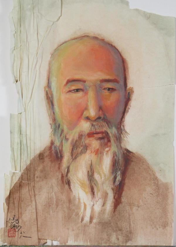 Portrait of a Tai Chi Master 2 by Kwan Y. Jung