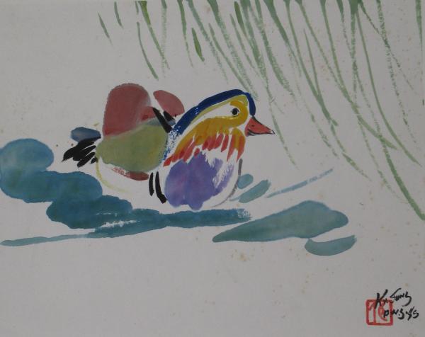 Mandarin Duck #3 by Kwan Y. Jung