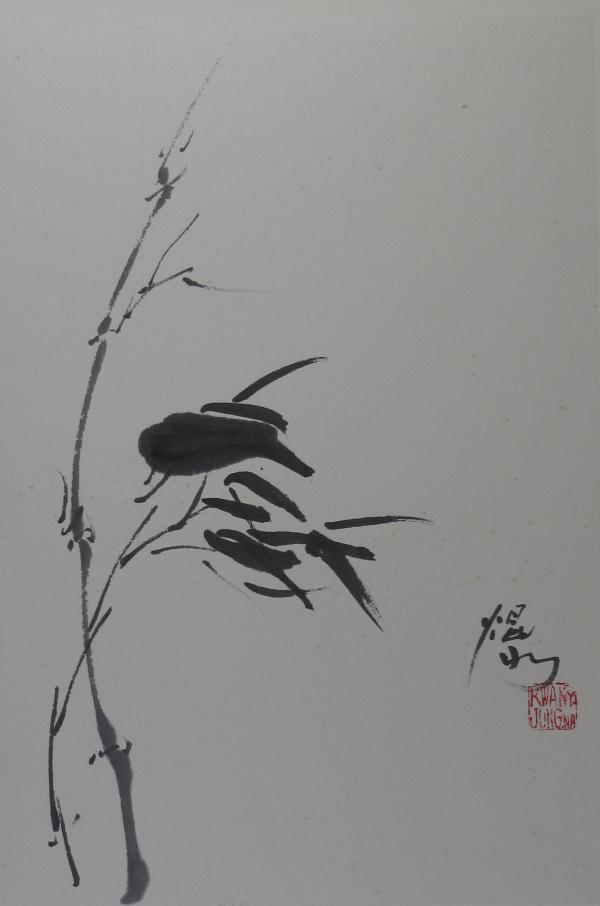 Windy Bamboo by Kwan Y. Jung