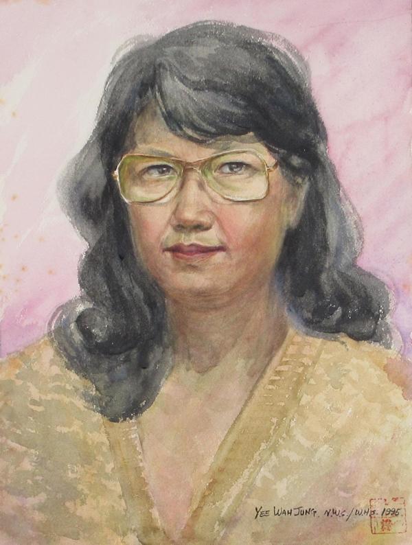 Self Portrait of Yee Wah Jung by Yee Wah Jung