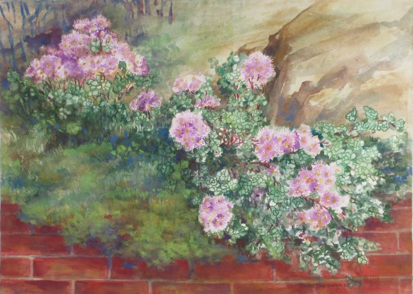 Flowering Wall by Yee Wah Jung
