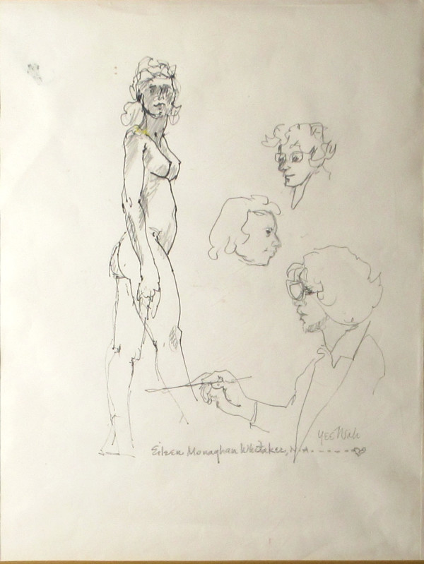 Figure Sketch by Eileen Monaghan Whitaker