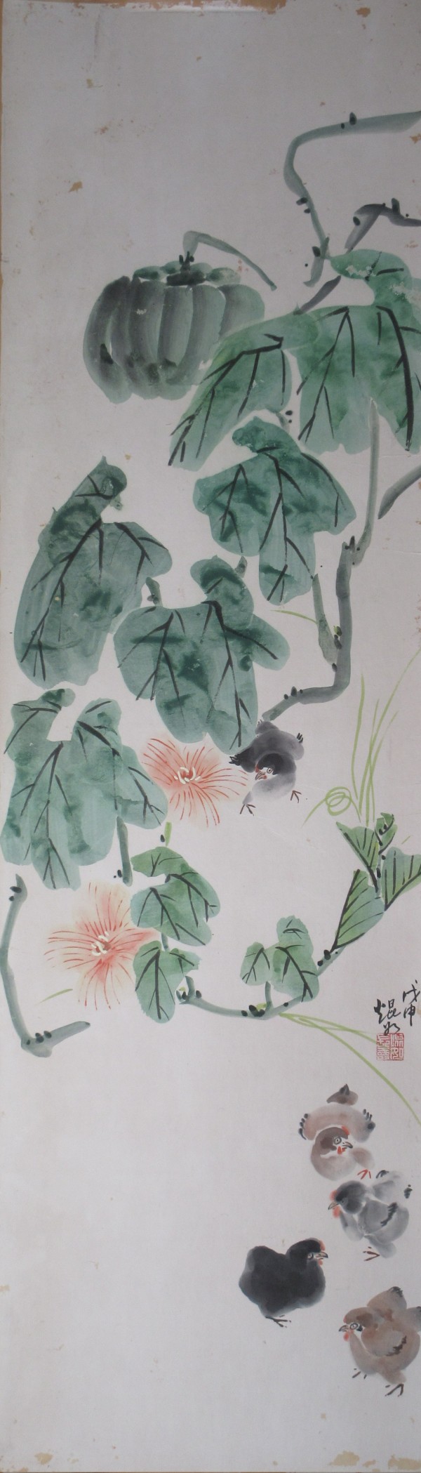 Chinese Brush Painting Panel #1 by Kwan Y. Jung