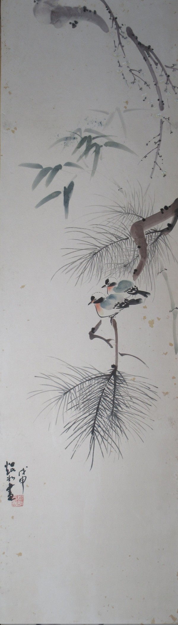 Chinese Brush Painting Panel #4 by Kwan Y. Jung