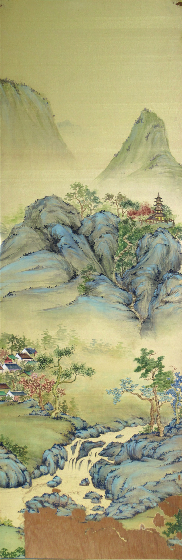 Landscape Panel 3 of 4 by Yee Wah Jung Attributed