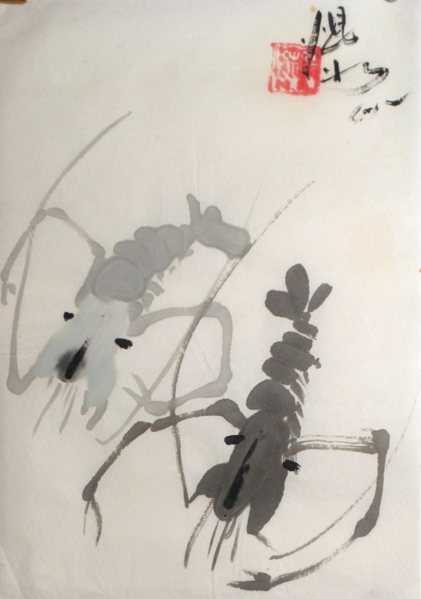 Two Prawn by Kwan Y. Jung