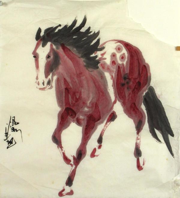 Bay Horse Series 6/6 by Kwan Y. Jung