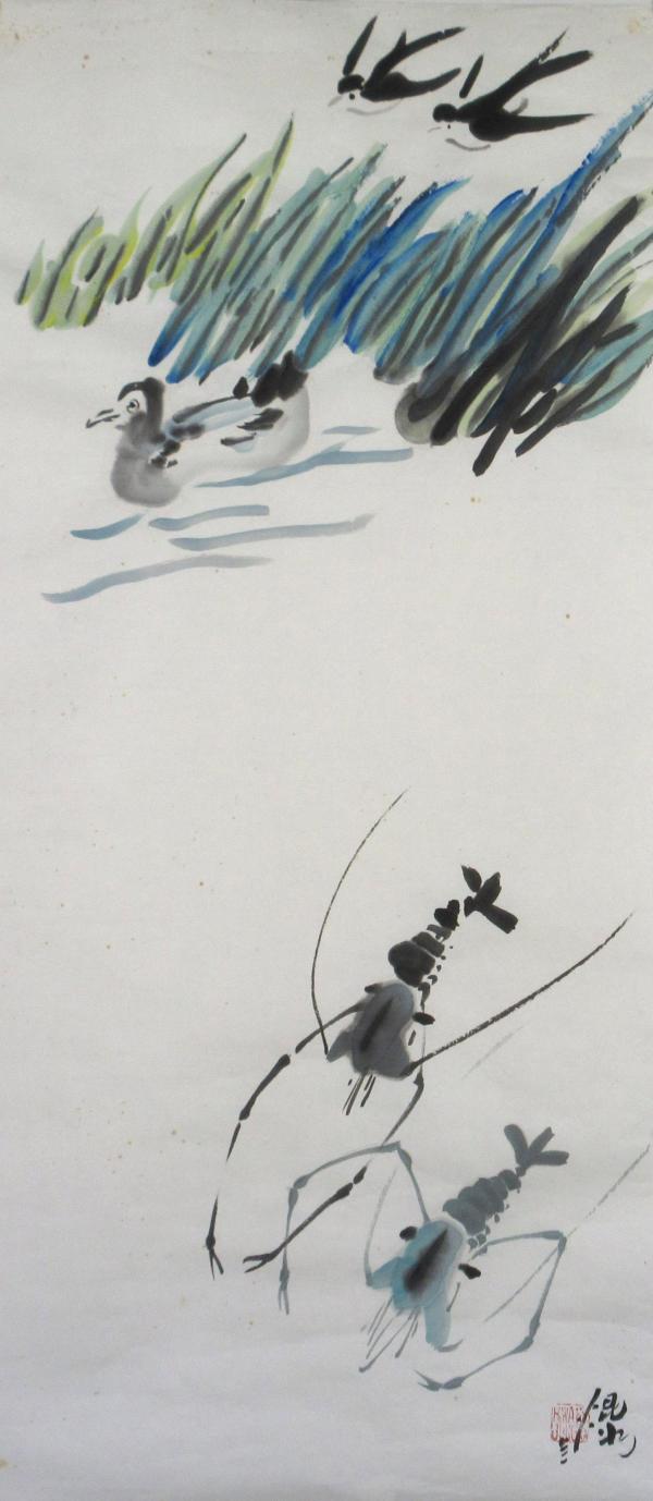 Brush Painting 2003 5/5 by Kwan Y. Jung