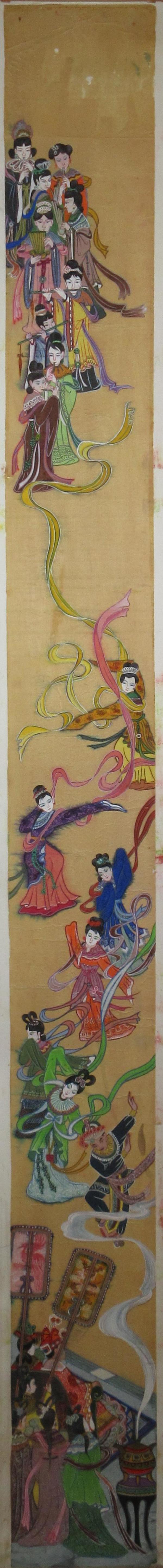 Court Dancers by Yee Wah Jung Attributed