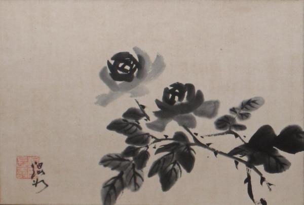 Two Roses by Kwan Y. Jung