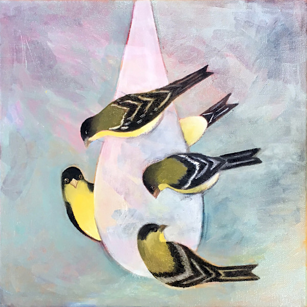 Goldfinches by Sarah Stone