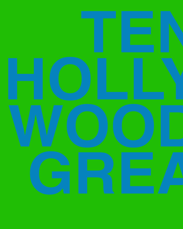 TEN HOLLYWOOD GREATS by Chris Horner