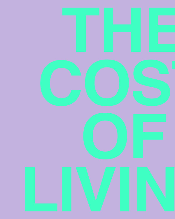 THE COST OF LIVING by Chris Horner