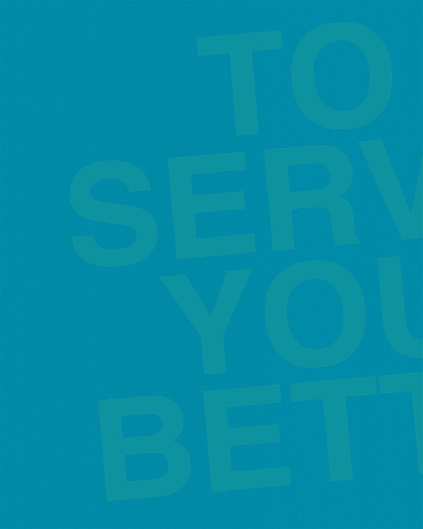 TO SERVE YOU BETTER by Chris Horner
