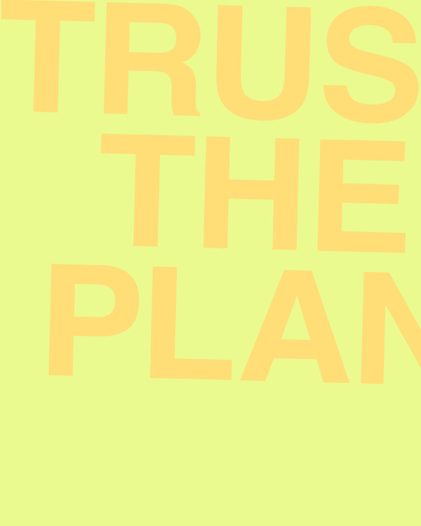 TRUST THE PLAN by Chris Horner