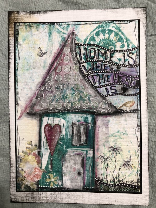 Home Heart by Lori Bloom   bloomingcolorsart