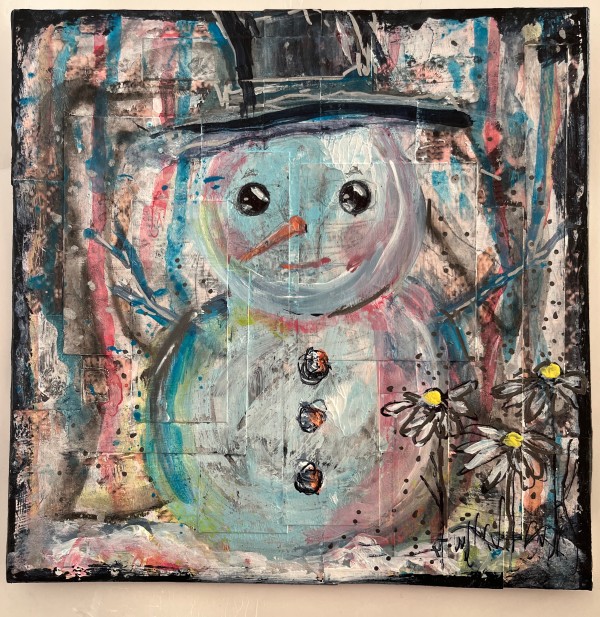 Snowman by Lori Bloom   bloomingcolorsart