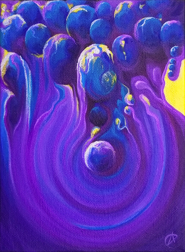 Space Rubble Swirl by Arabela Gandy, Image 3.