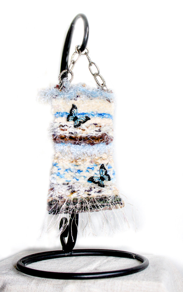 Butterfly Heavenly guide Mini Art Tapestry