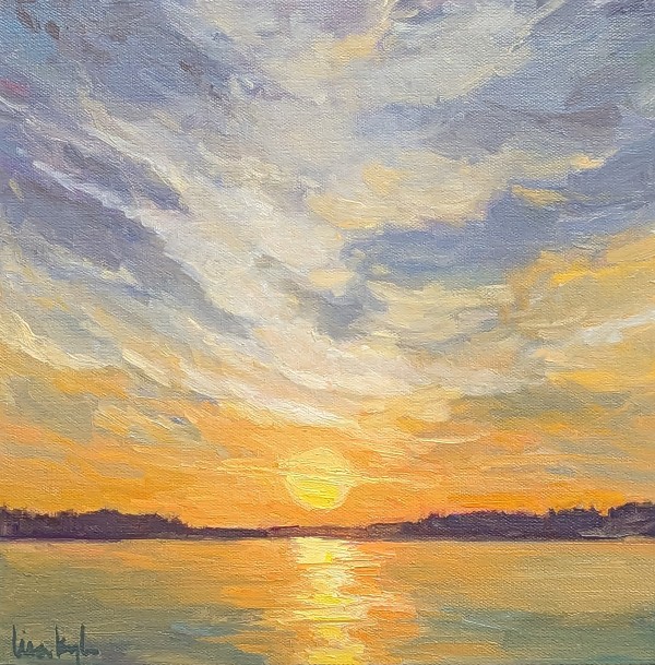 Setting Sun, Summer by Lisa Kyle