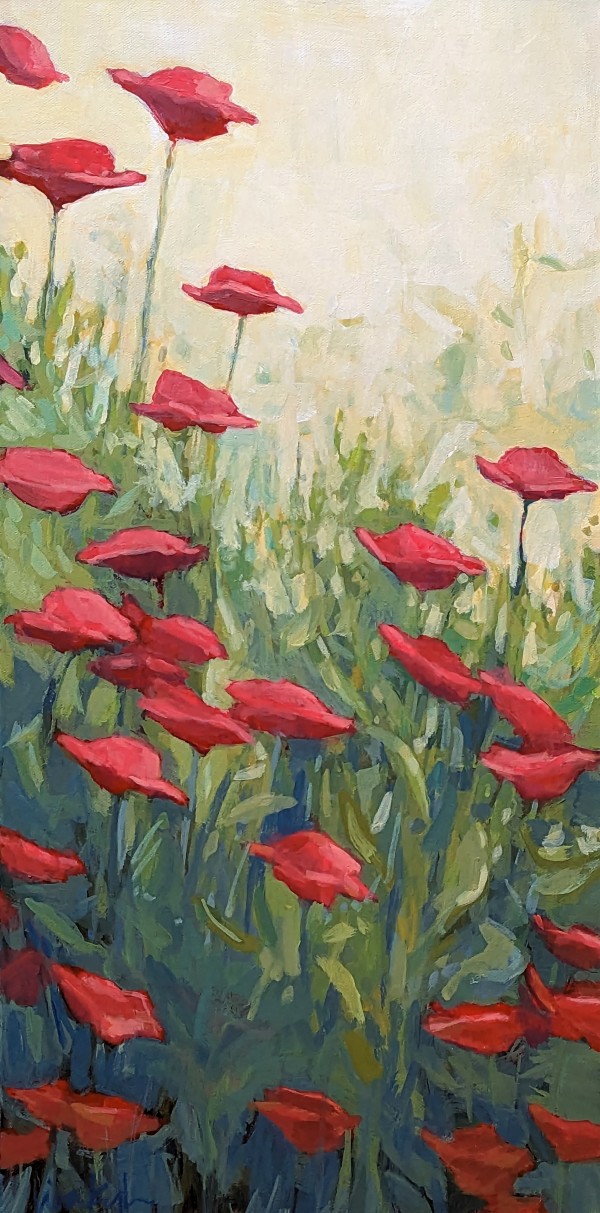 Poppies and Sunshine by Lisa Kyle