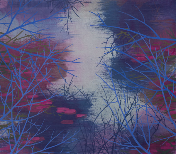 Violet Waterway by Susan Danko