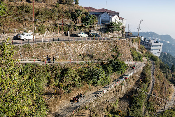 Winding Road, Mussoorie (2005) by Sanjay Marathe