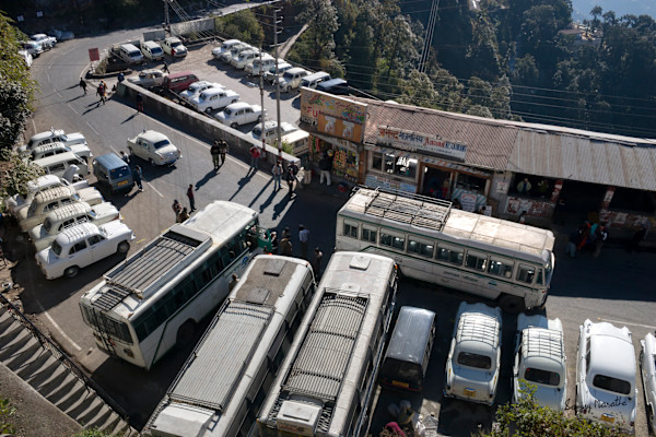 Taxi Stand, Mussoorie (2005) by Sanjay Marathe