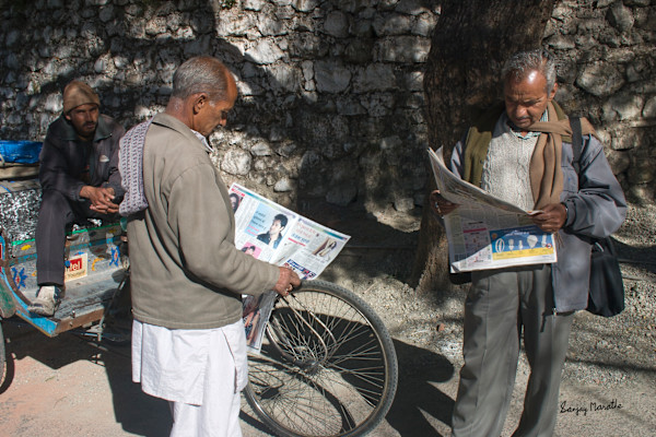 Shared Headlines-1 (2005) by Sanjay Marathe