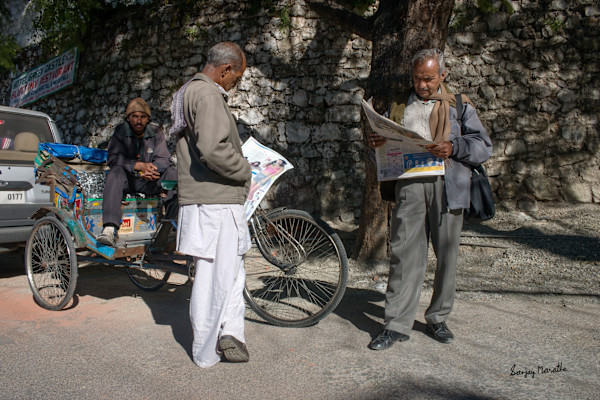 Shared Headlines-2 (2005) by Sanjay Marathe