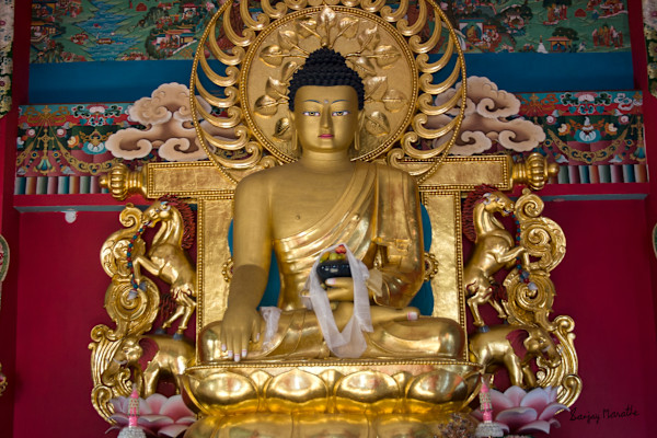 Golden Buddha, Dehradun (2005) by Sanjay Marathe