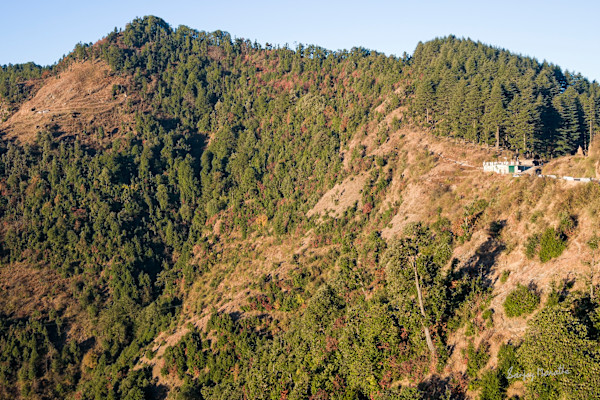 Mountain Landscape-2, Tehri Garhwal (2005) by Sanjay Marathe