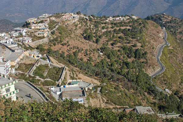 Winding Road-1, New Tehri (2005) by Sanjay Marathe