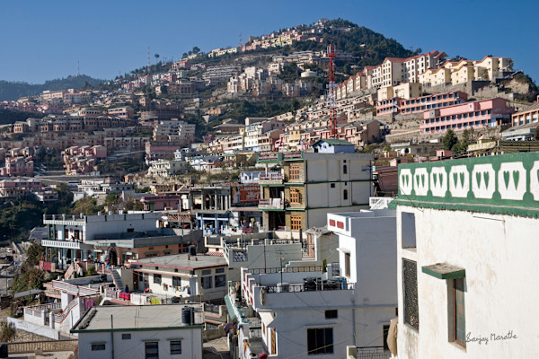 New Tehri Cityscape-1 (2005) by Sanjay Marathe