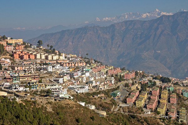 New Tehri Cityscape-5 (2005) by Sanjay Marathe