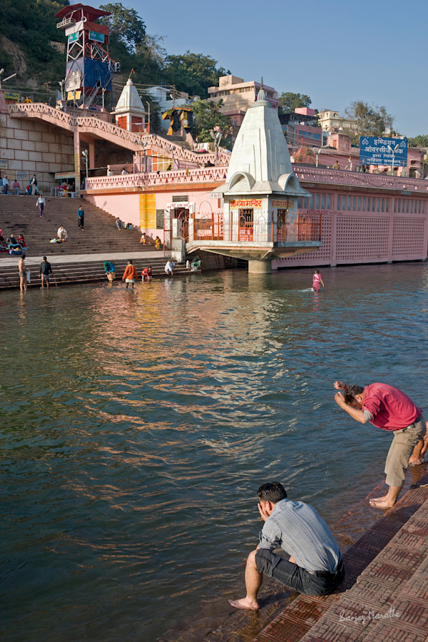 Ablutions, Haridwar (2005) by Sanjay Marathe