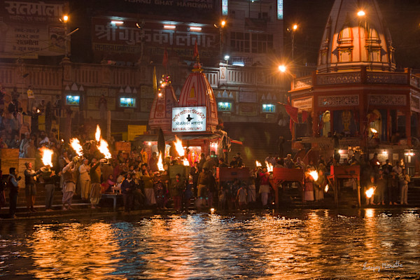Ganga Aarti-2, Haridwar (2005) by Sanjay Marathe