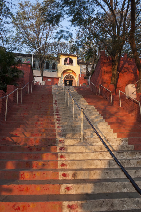 Steps, Chatushrungi Temple