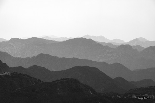 Rolling Hills-2, Mussoorie (2013) by Sanjay Marathe