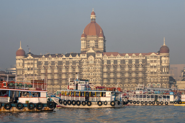 Taj Palace Hotel And Ferries, Mumbai (2005) by Sanjay Marathe